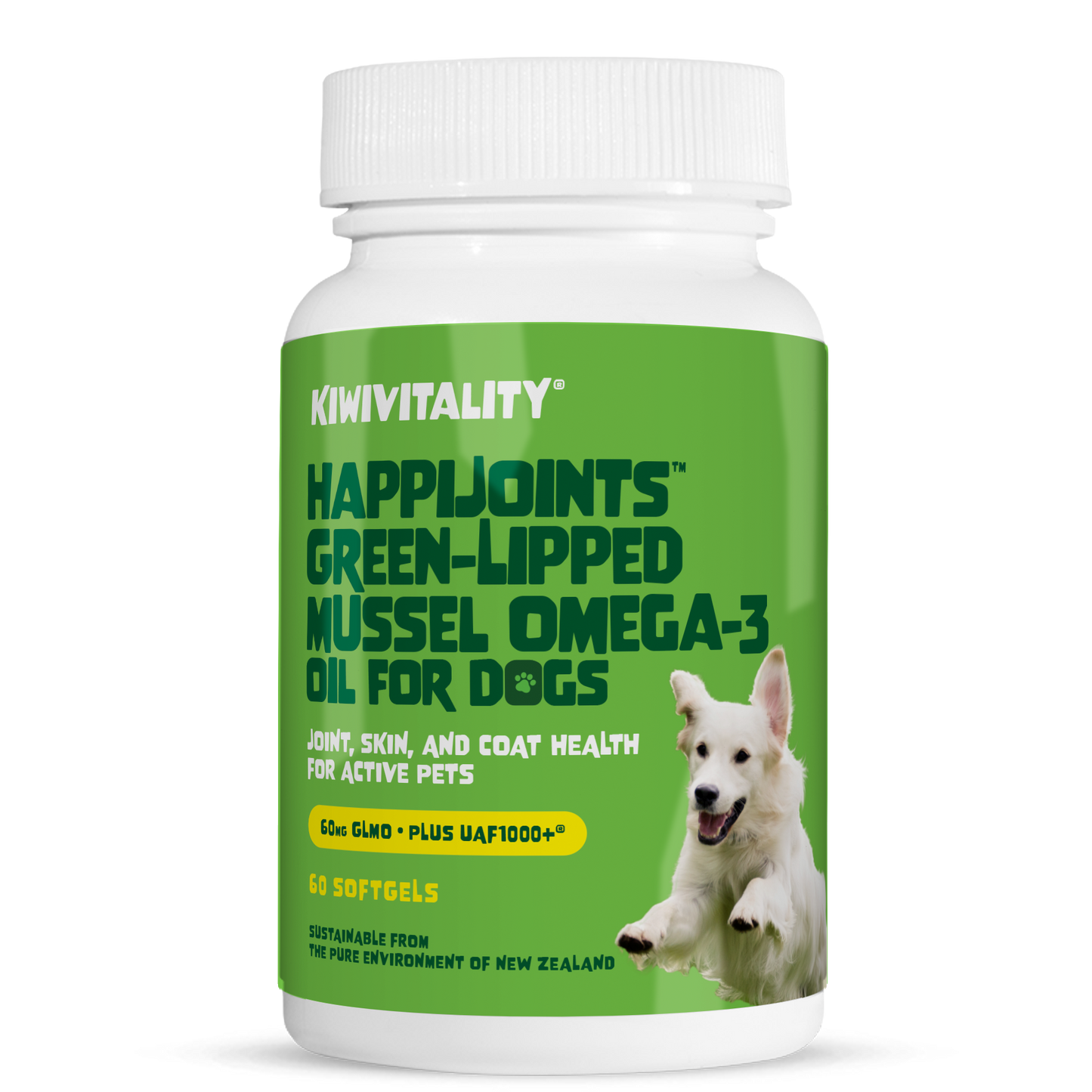 Green-Lipped Mussel Omega-3 Oil for Dogs